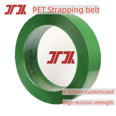 Cinturón de embalaje de PET en relieve liso Uso para palets ladrillos de embalaje con una gran resistencia y buena flexibilidad