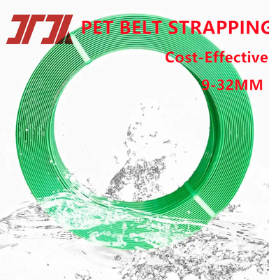 Envases de plástico para mascotas de color verde en relieve o liso PET Acero plástico para embalaje de carga pesada 150-950 kg