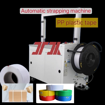 Máquina de embalaje de alta velocidad 5-15 mm cinta de embalaje de PP máquina de correas automática máquina de correas de escritorio