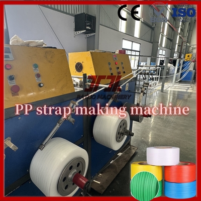 5-19 mm de ancho GUOMAO Reducer PP de la correa de la máquina de fabricación con sistema de memoria de control de PLC y doblador automático