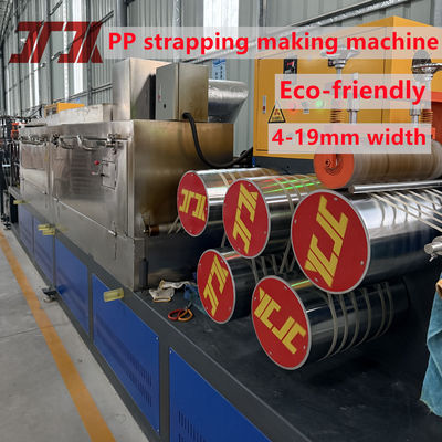 Máquina de producción de correas de polipropileno PP de control PLC Seis correas Producción 360-380 kg/h