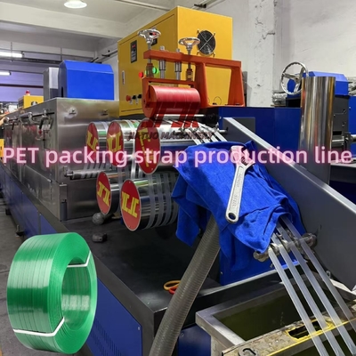 Línea de producción automática de fleje PET de 120KW para aplicaciones industriales con filtro de 3,5 m2