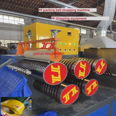 Línea de extrusión de banda de correa de PP de control PLC 240V Producción automática de correa