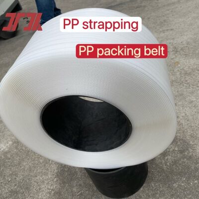 10kg/rollo de embalaje de PP 5-19mm banda de fleje de PP PET con superficie en relieve
