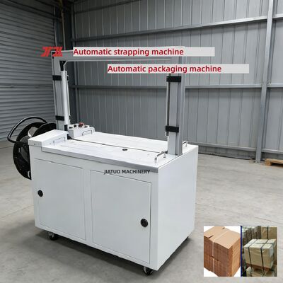 Flejadora automática de alta velocidad Máquina envasadora automática para flejar cajas de cartón