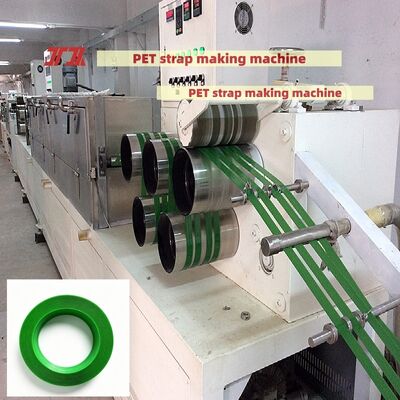 Equipo de producción de correas de PET de alta velocidad Máquina de fabricación de correas para mascotas con máquina de envoltura automática