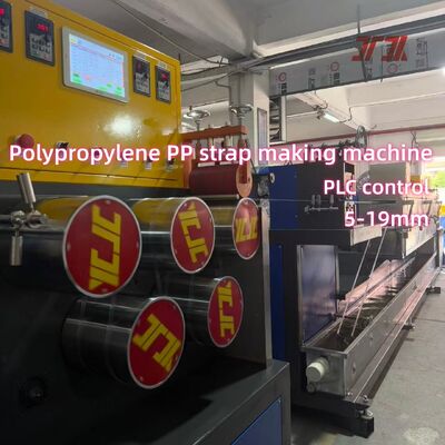 5-19 mm Línea de producción automática de banda de sujeción de PP 250-300m/min Velocidad de funcionamiento