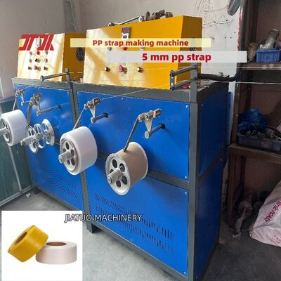 Equipo de producción de cinturones de embalaje de PP de alta eficiencia de 5 mm Máquina de fabricación de correas de PP con control automático