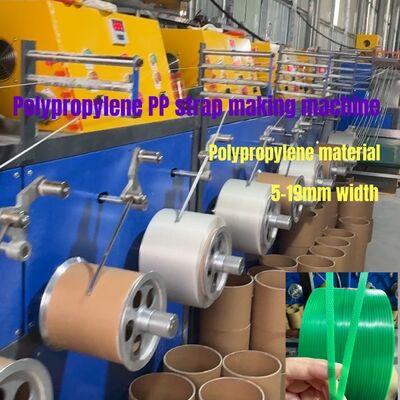 Máquina para fabricar flejes de PP JTPP-110 220-250 kg/h Cambiador de pantalla automático 4 flejes 5-19 mm