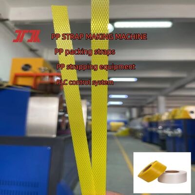 Máquina para fabricar flejes de PP, producción de cintas de fleje de PP de 5 mm para sistema de control PLC