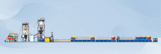 Correa del ANIMAL DOMÉSTICO del poliéster que hace la cadena de producción de máquina motor 200kg/H de GUGAO