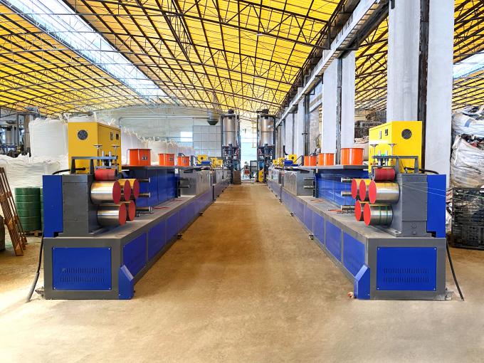 Correa del ANIMAL DOMÉSTICO del poliéster que hace la cadena de producción de máquina motor 200kg/H 3 de Siemens