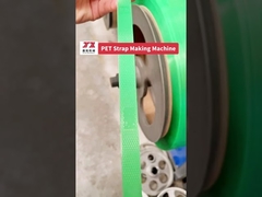 Control por PLC 200 kg/h Máquina para hacer tiras de plástico PET 200KW