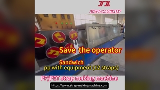 Fábrica de equipos de flejado de PP/PET