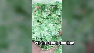 Máquina para fabricar correas PET de 9-32 mm con control PLC